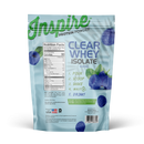 Inspire Clear Whey Protein Powder by Bariatric Eating - Blue Razz