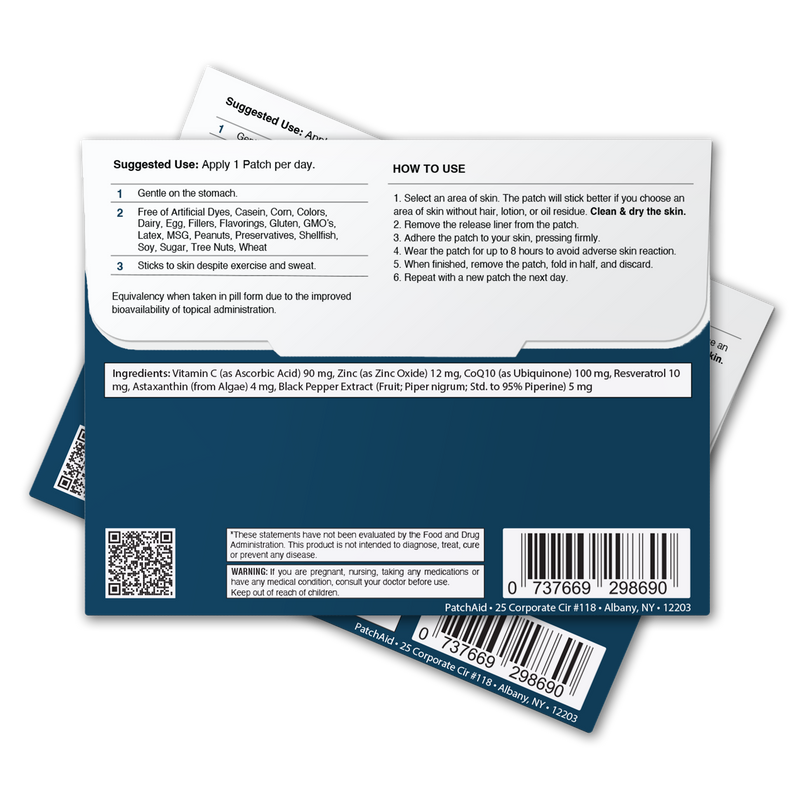 CoQ10 Plus Patch by PatchAid