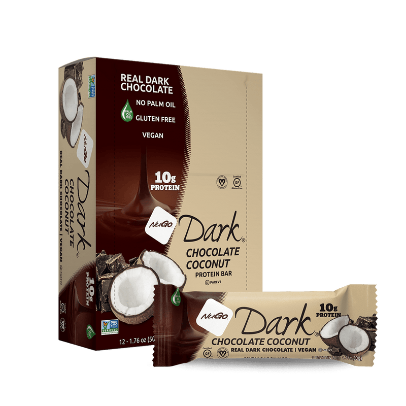 NuGo Dark Bars, 12 Bars