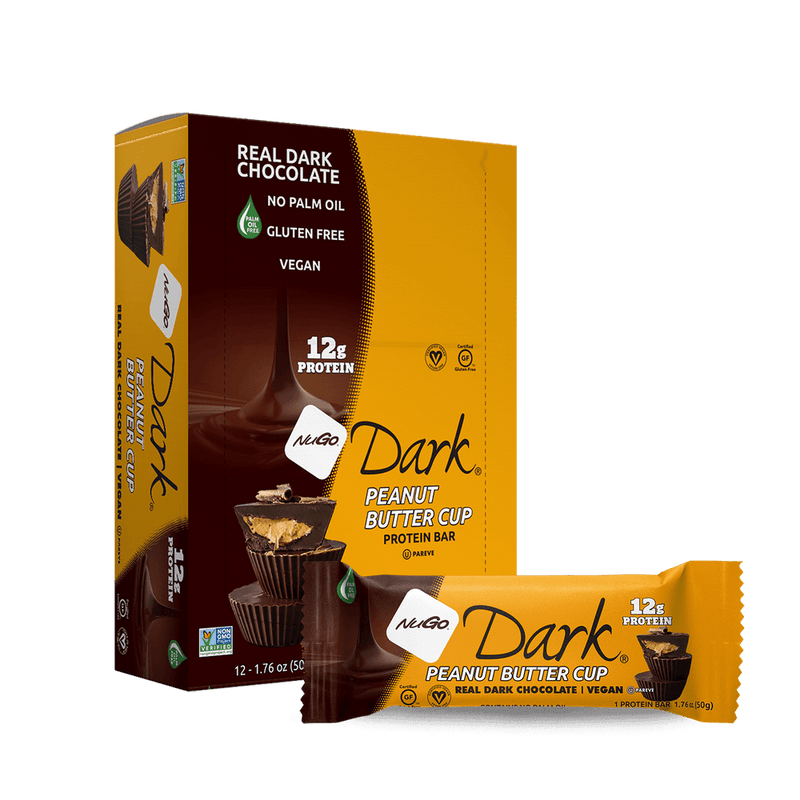 NuGo Dark Bars, 12 Bars