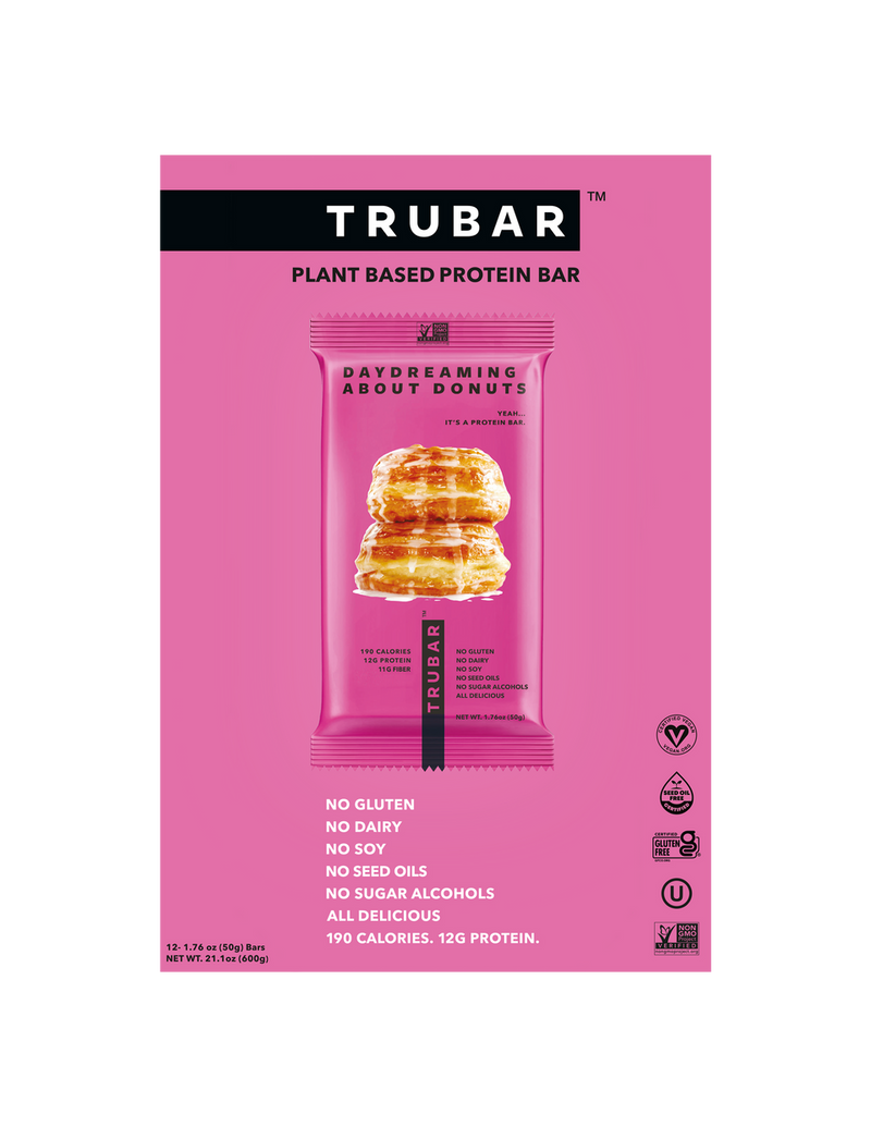 TRUBAR Plant-Based Protein Bar - Daydreaming About Donuts