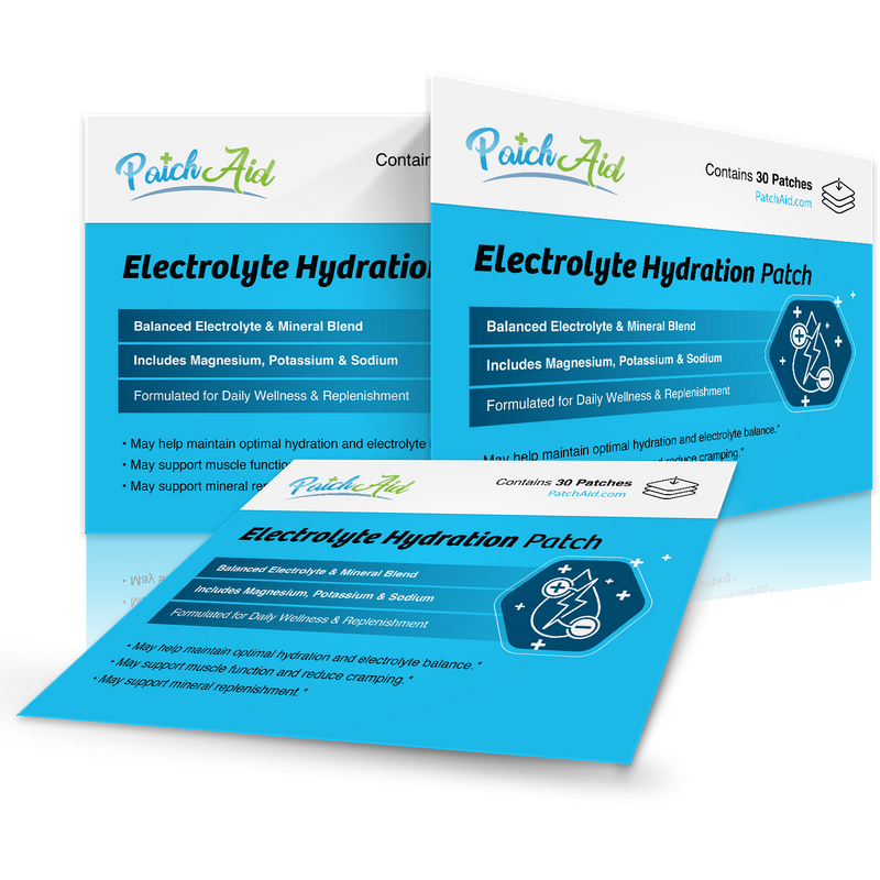 Electrolyte Hydration Patch by PatchAid