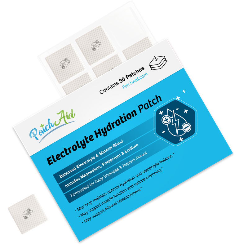 Electrolyte Hydration Patch by PatchAid