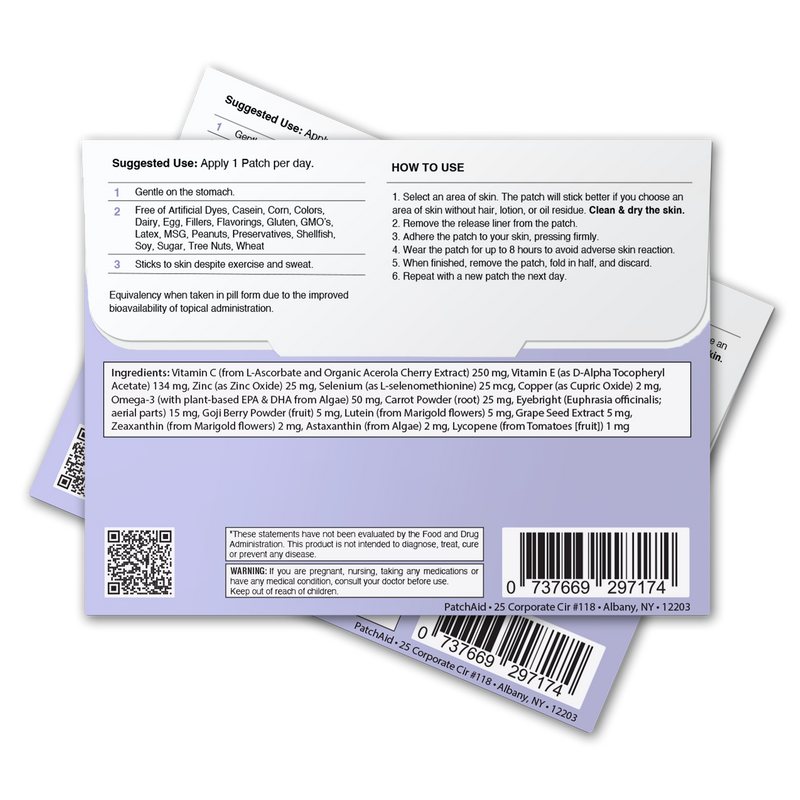 Eye Health Vitamin Patch by PatchAid