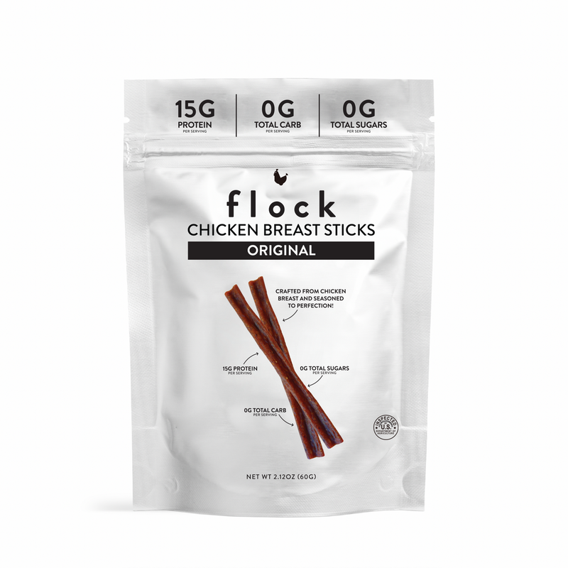 Flock Foods Chicken Breast Sticks, 2.12 oz