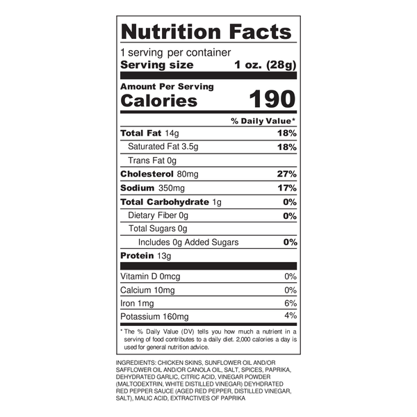 Flock Foods Chicken Chips