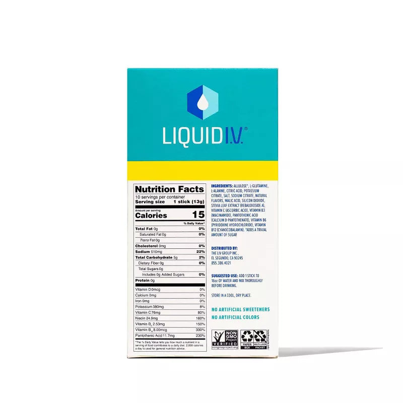 Liquid IV Sugar Free Hydration Multiplier