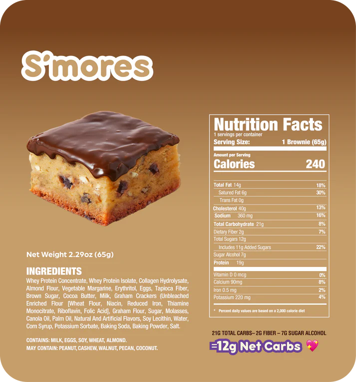 Alpha Prime Bites Protein Brownies
