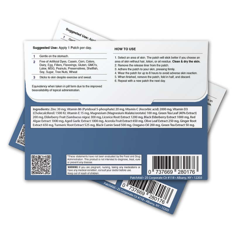 Immune Defense Plus Vitamin Patch by PatchAid
