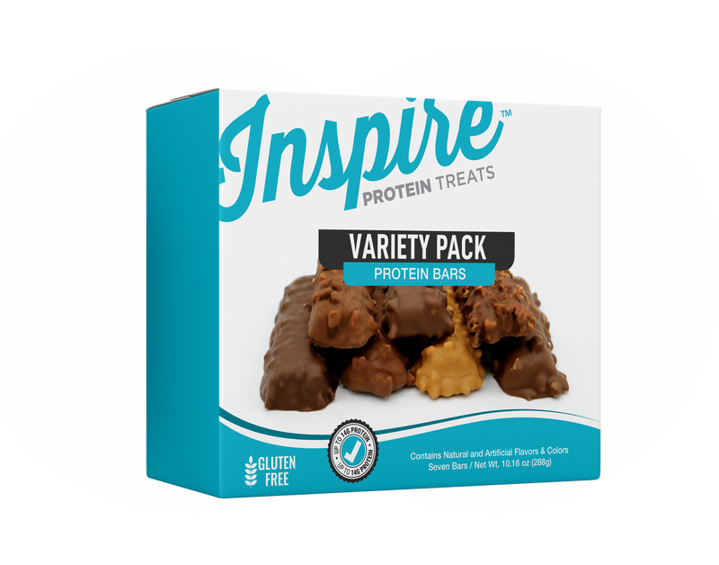 Inspire High Protein Bars - Variety Pack