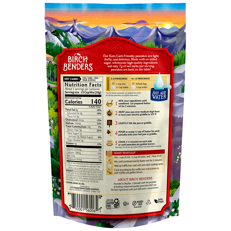 Birch Benders Keto Pancake and Waffle Mix