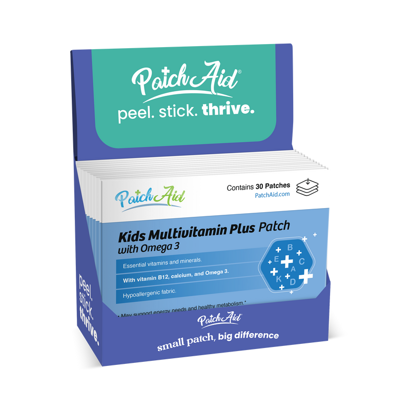 Kids Multivitamin Plus Topical Patch with Omega-3 by PatchAid