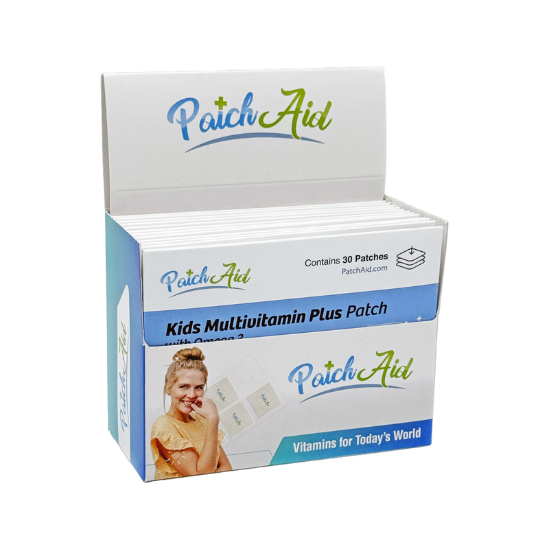 Kids Multivitamin Plus Topical Patch with Omega-3 by PatchAid