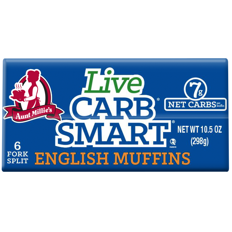 Aunt Millie's Live Carb Smart English Muffins