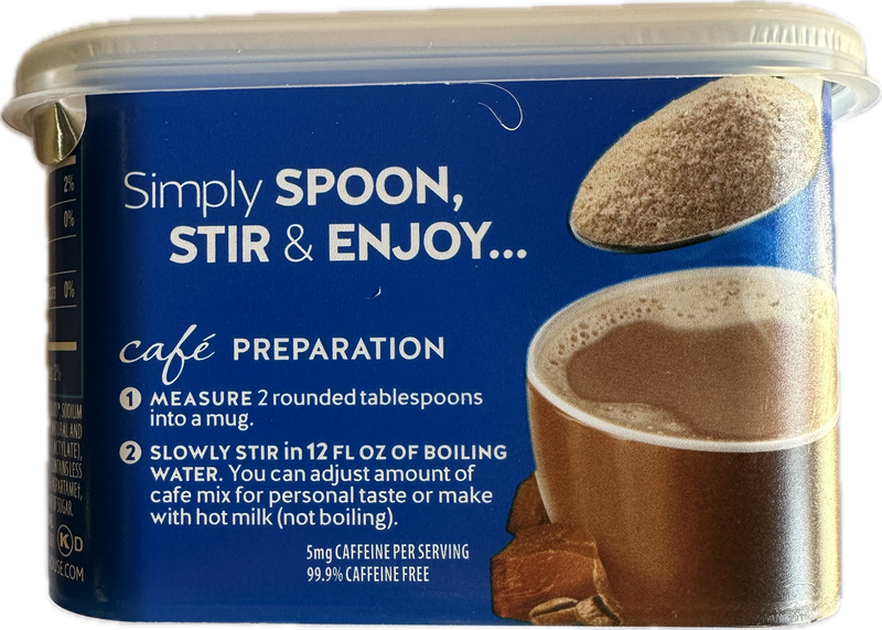 Maxwell House Sugar Free International Cafe Beverage Mix