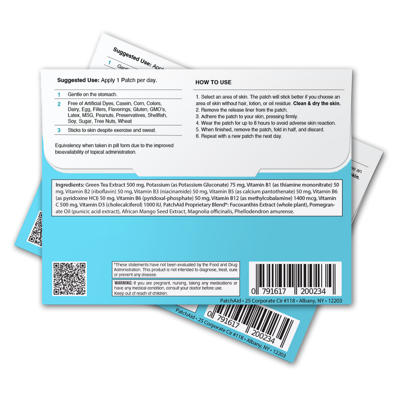 Mega Vitamin Patch Pack
