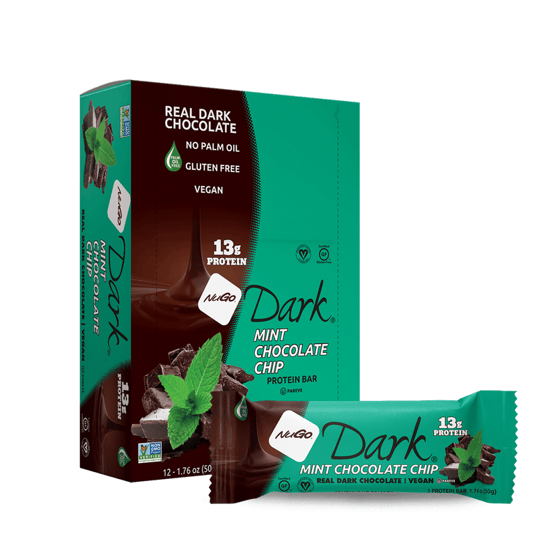 NuGo Dark Bars, 12 Bars