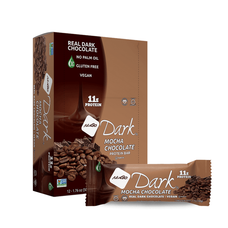 NuGo Dark Bars, 12 Bars