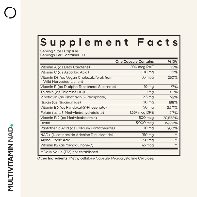 Codeage Multivitamin NAD+