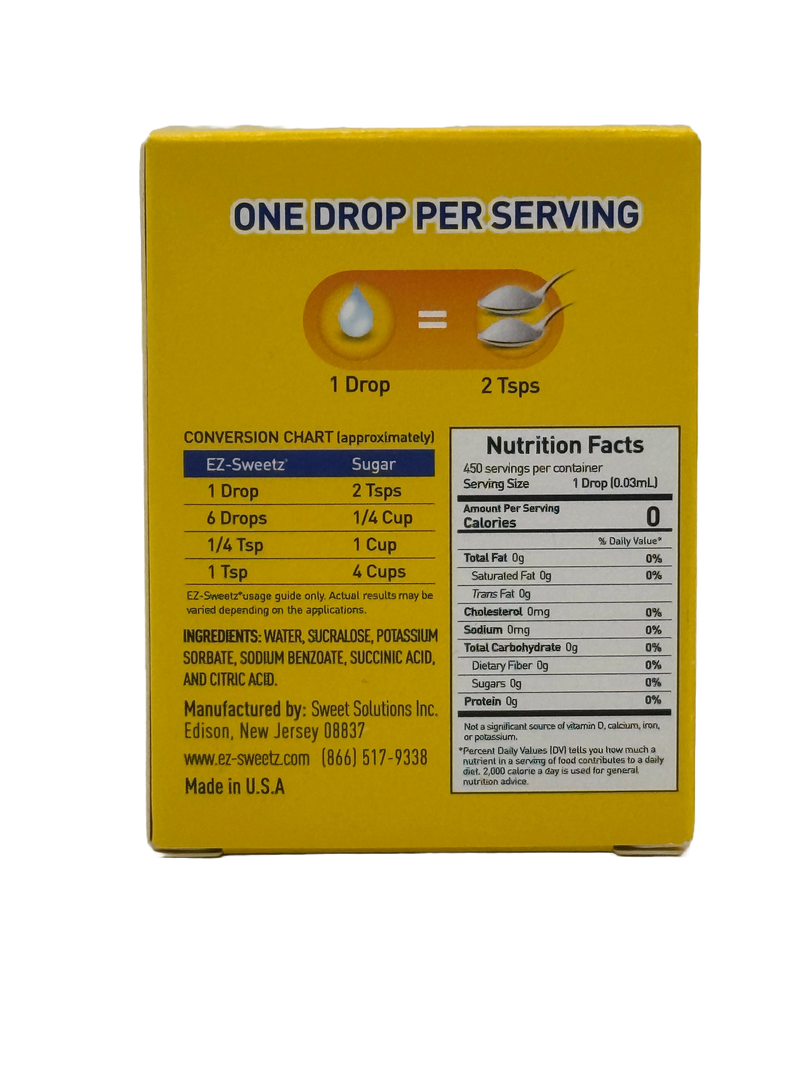 EZ-Sweetz Liquid Sucralose