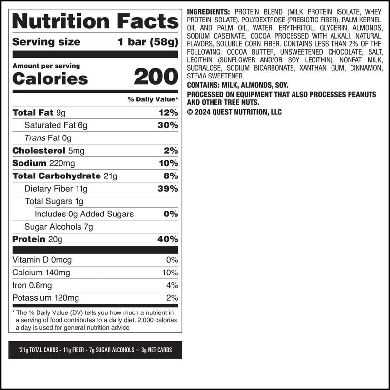 Quest Nutrition Quest Overload Protein Bar