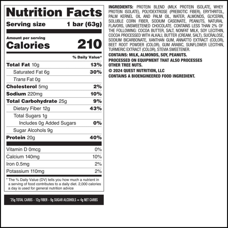 Quest Nutrition Quest Overload Protein Bar