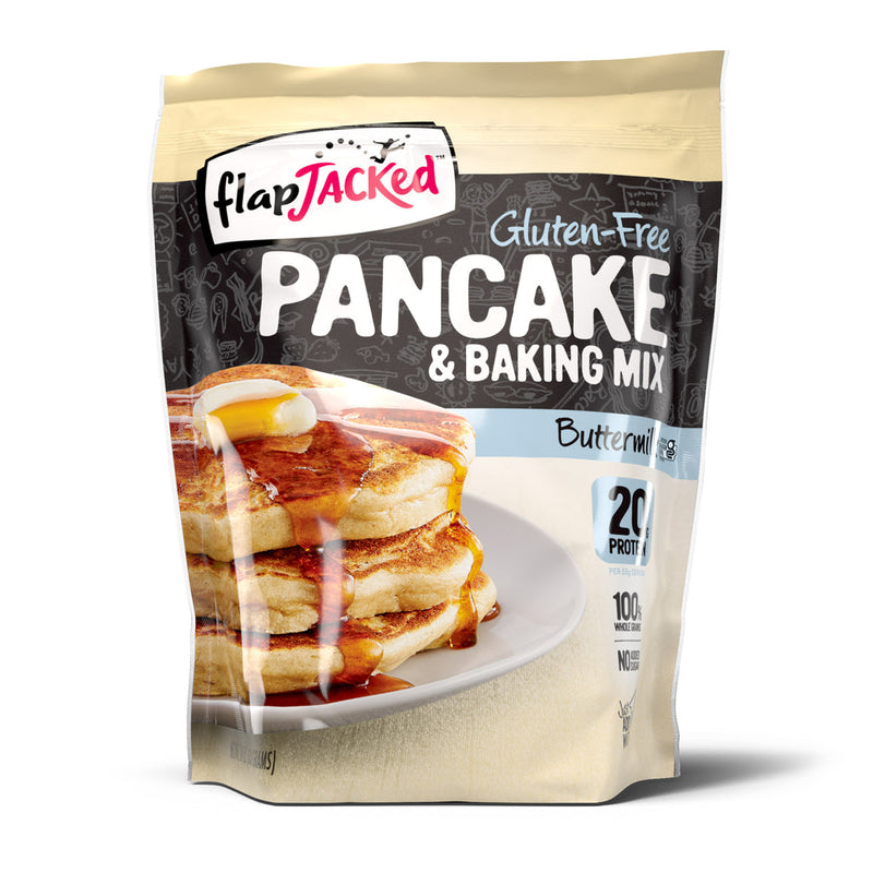 FlapJacked Gluten-Free Protein Pancakes and Baking Mix - Buttermilk