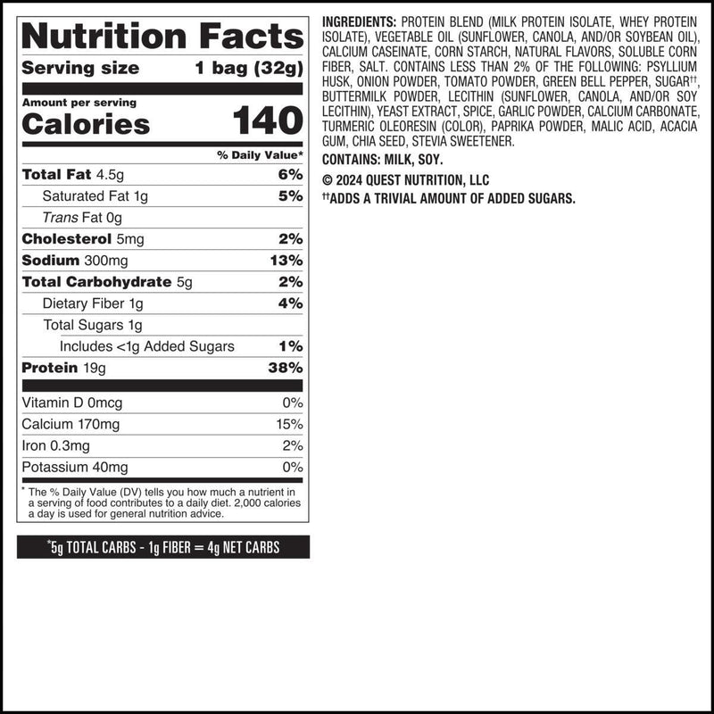 Quest Nutrition Tortilla Style Protein Chips