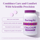 BariMelts Calcium Citrate - 120 Smooth-Dissolving Tablets - Natural Berry Flavor