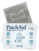 Pimple Patch Full Face – 15 Hydrocolloid Patches for Chin, Cheeks, Nose and Forehead