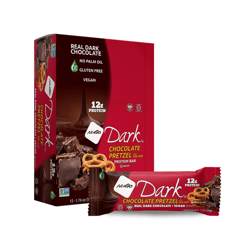 NuGo Dark Bars, 12 Bars