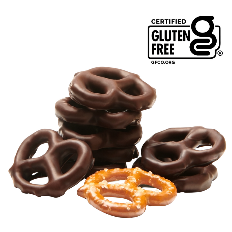 JoJo's Dark Chocolate Covered Pretzels, 3 oz