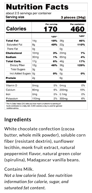 ChocZero Chocolate Squares