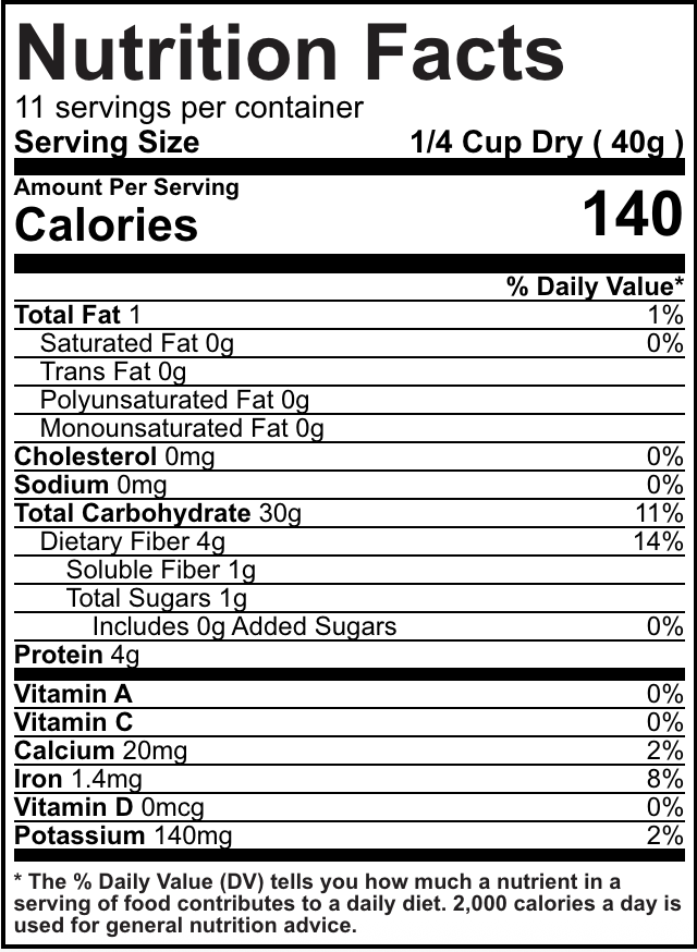 McCann's Irish Oatmeal (Steel Cut Oats)
