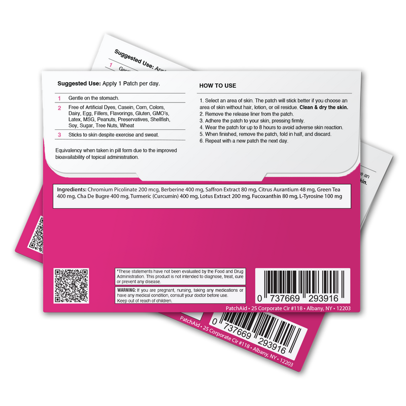 Slim Trim Appetite Suppressant by PatchAid