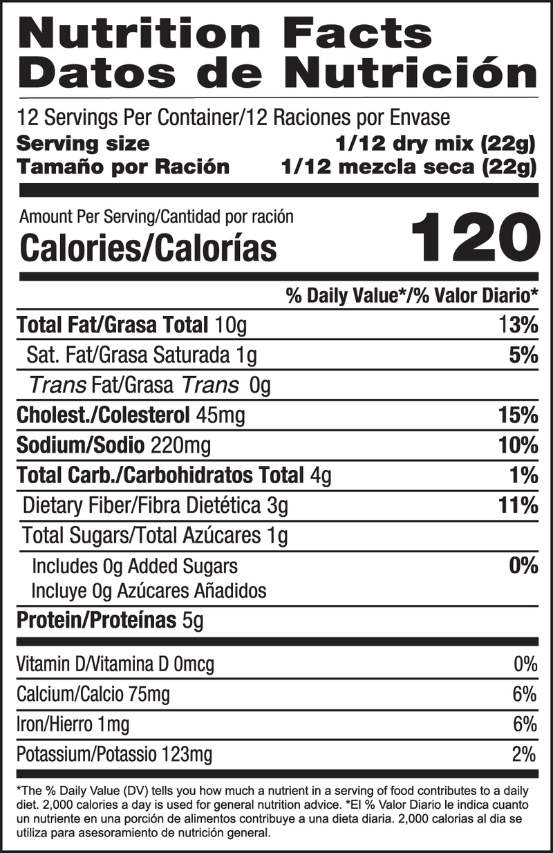 Low Carb Tortilla Mix by Sonora Keto Pantry