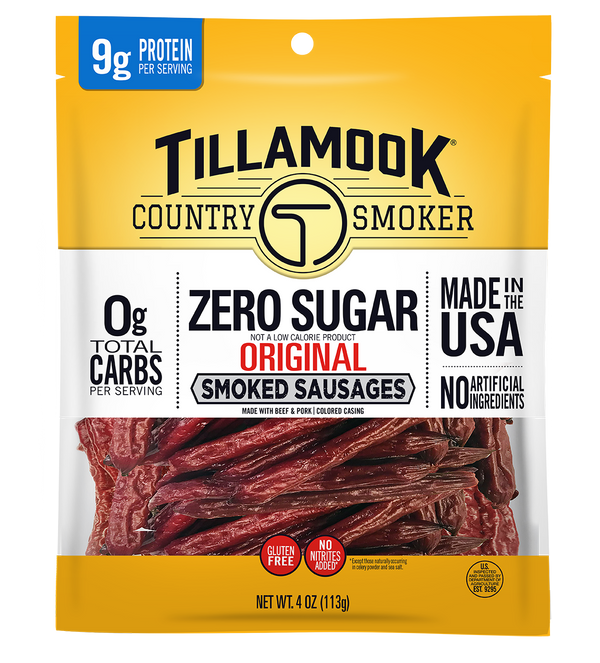 Tillamook Country Smoker Zero Sugar Smoked Sausages