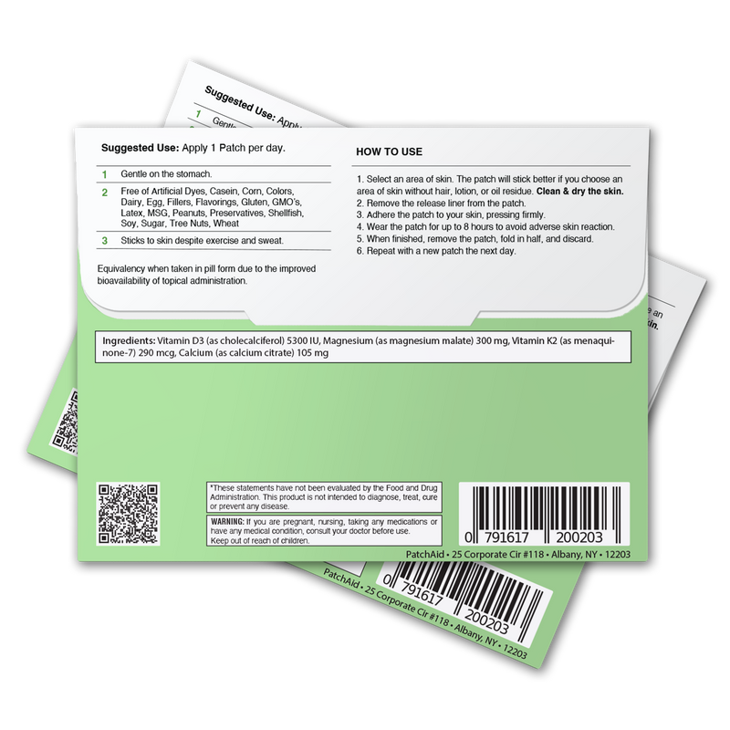 Mega Vitamin Patch Pack