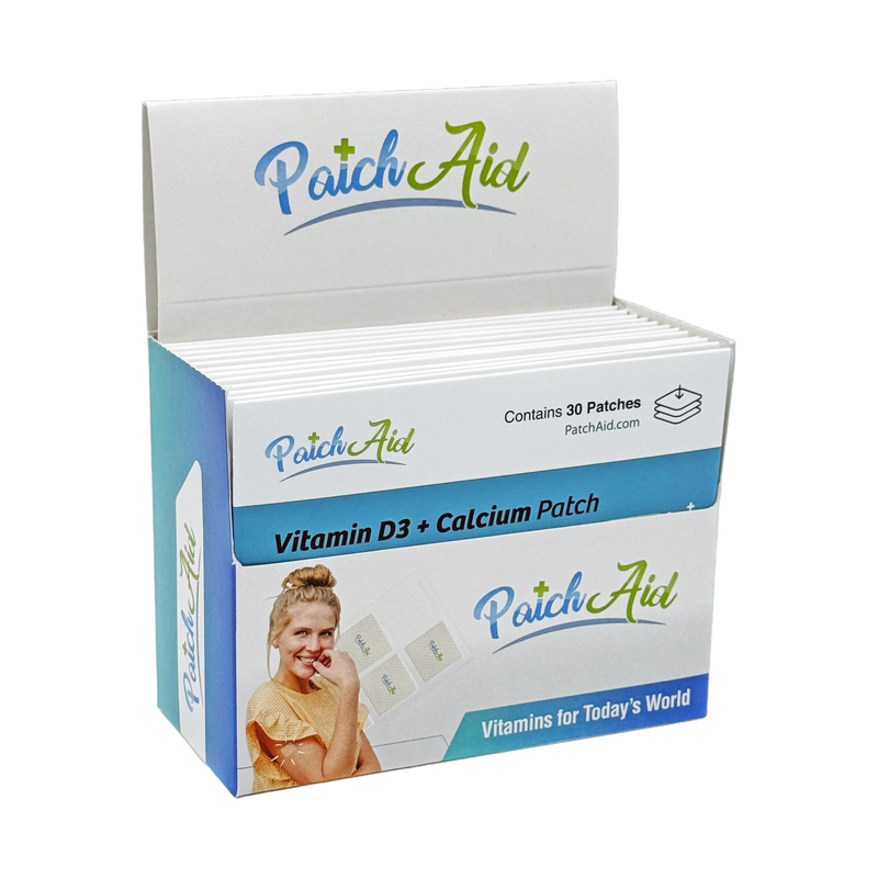 Vitamin D3 Plus Calcium Vitamin Patch by PatchAid