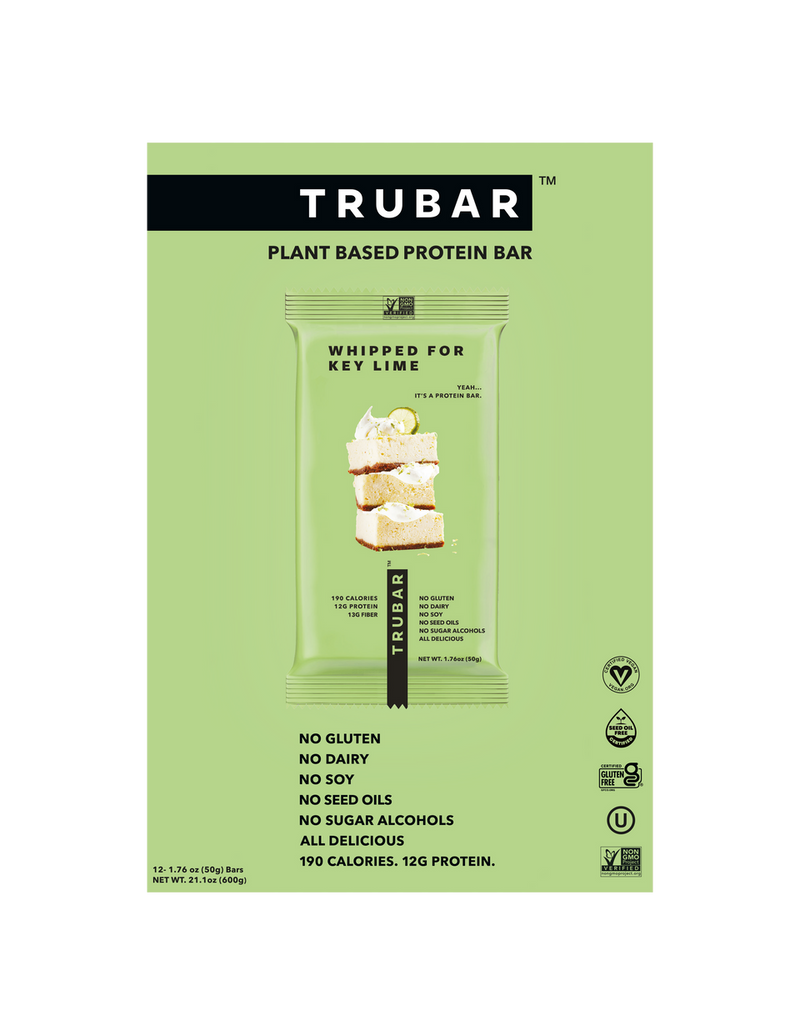 TRUBAR Plant-Based Protein Bar - Whipped For Key Lime