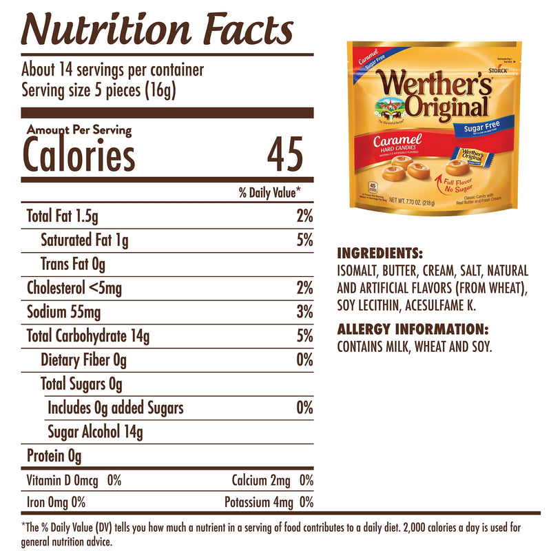 Werther's Original Sugar Free Hard Candies