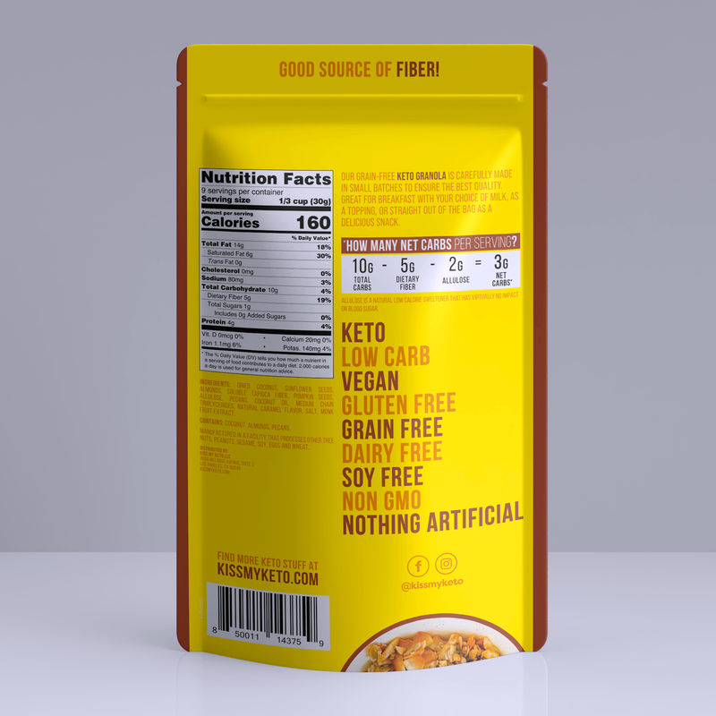 Kiss My Keto Granola