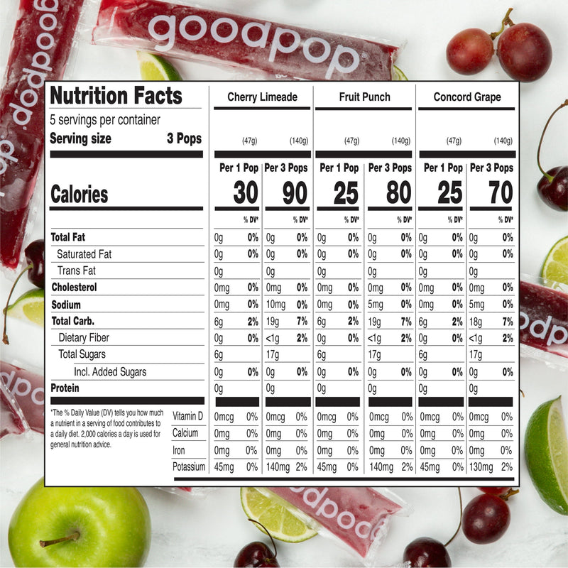 GoodPop's Organic Freezer Pops