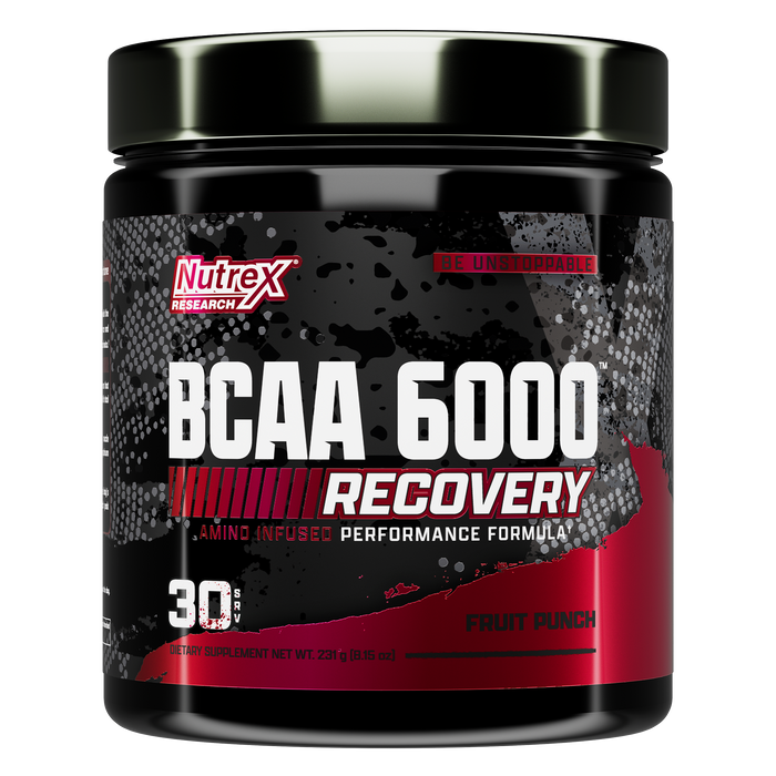 Nutrex BCAA 6000 Recovery - Amino Infused Performance Formula, 30 servings