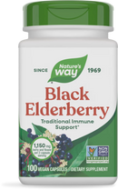 Nature's Way Black Elderberry 100 vegan capsules