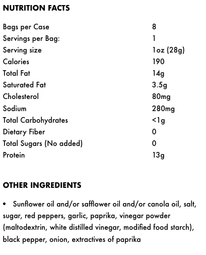 Flock Foods Chicken Chips