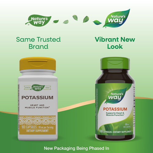 Nature's Way Potassium 100 capsules