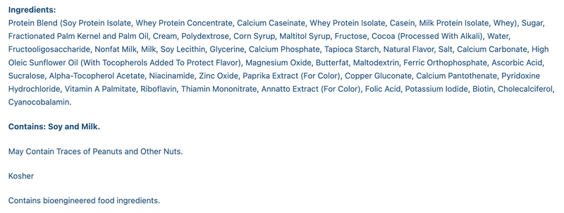 Numetra 15g Protein Meal Replacement Bar