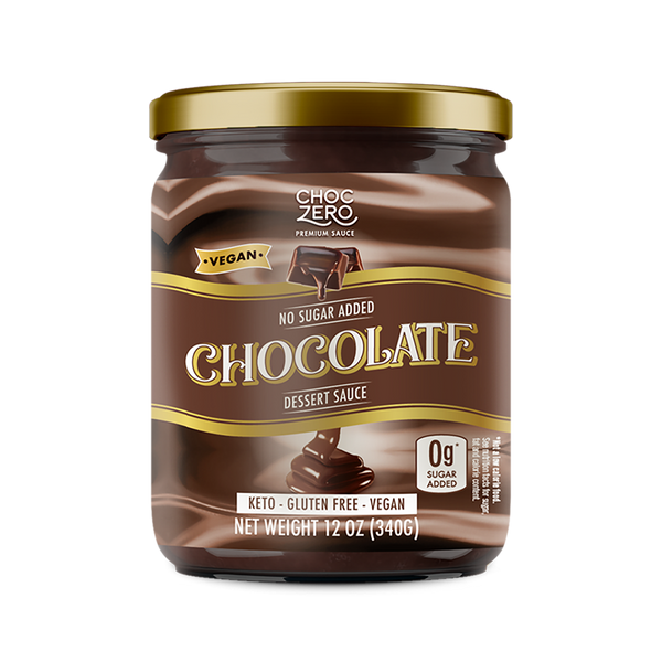 ChocZero No Sugar Added Chocolate Dessert Sauce, 12 oz