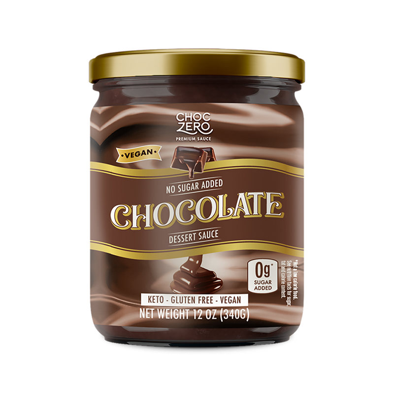 ChocZero No Sugar Added Chocolate Dessert Sauce, 12 oz